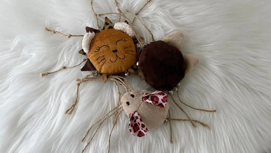 Notre collection de jouets fait main pour chat