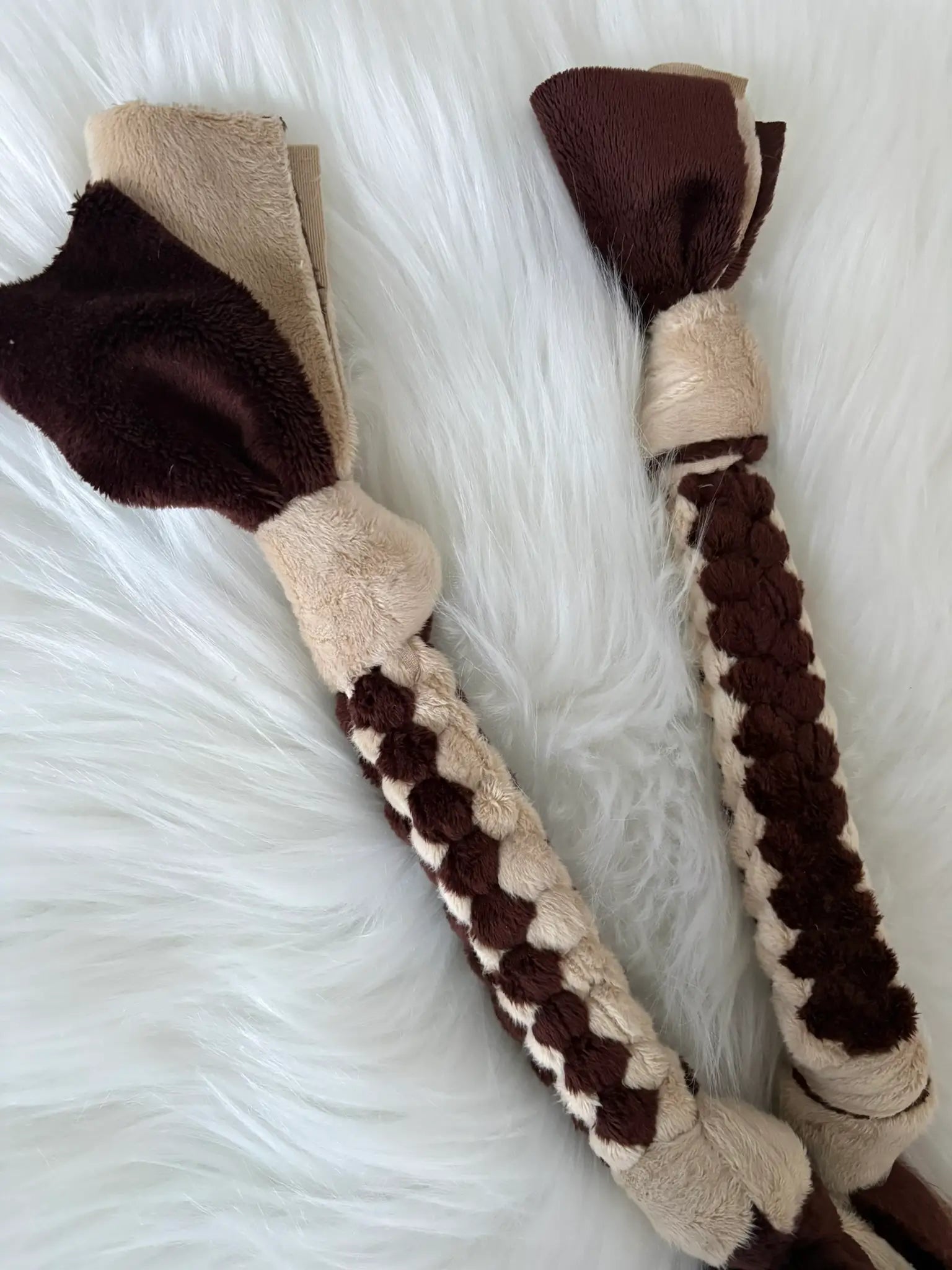Petits jouets scoubidous pour chiens artisanaux