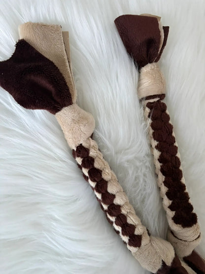 Petits jouets scoubidous pour chiens artisanaux