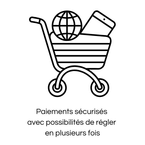 Visuel de réassurance : paiements sécurisés